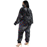 2pc Sequin Jogger Tracksuit- PS