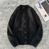 Cardigan V-neck Sweater- Men