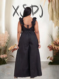 Long Elegant Sleeveless Jumpsuit