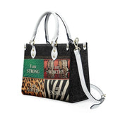 PU Leather Top Handle Christian Bag