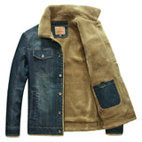 Denim Fleece Jacket