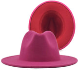 Two-color Fedora- 59-60cm