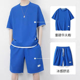 Men 2pc Short Set Print