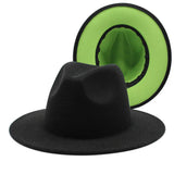 Two-color Fedora 56-58cm