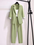 Tweed suit jacket 3pc set