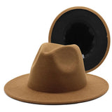 Two-color Fedora 56-58cm