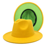 Two-color Fedora 56-58cm