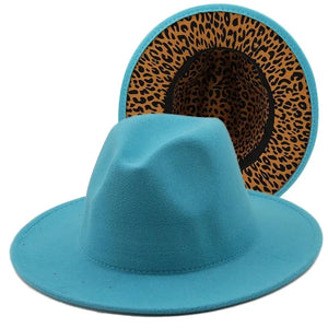 Two-color Fedora- 59-60cm