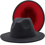 Two-color Fedora 56-58cm