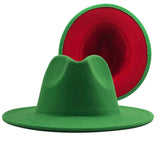 Two-color Fedora 56-58cm