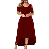 Off Shoulder Maxi Dress-PS