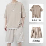 Men 2pc Short Set Print