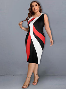 Sleeveless Bodycon Dress-PS