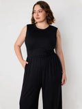 Sleeveless Widleg Jumpsuit