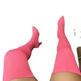 Breathable Knitting Sock Thigh High Boots