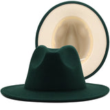 Two-color Fedora 56-58cm