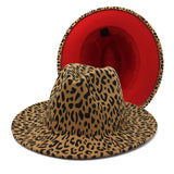 Two-color Fedora- 59-60cm