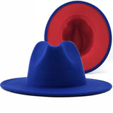 Two-color Fedora 56-58cm