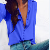 Long Sleeve Button up Blouse