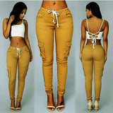 High Waist Pencil Pants