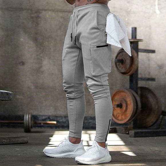 Mens Joggers w/Zipper Pockets