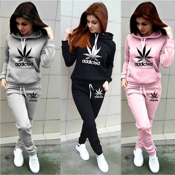 Addicted Leaf 2pc Tracksuits