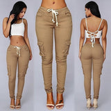 High Waist Pencil Pants