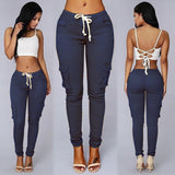 High Waist Pencil Pants