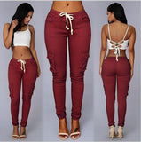 High Waist Pencil Pants