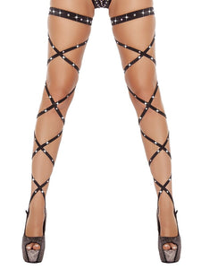 Lingerie Bandage Fishnet Stockings