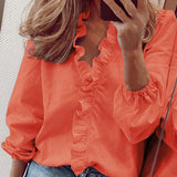 Long Sleeve Button up Blouse