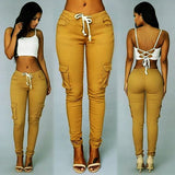 High Waist Pencil Pants