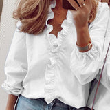 Long Sleeve Button up Blouse