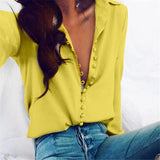 Long Sleeve Button up Blouse