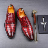 Men Luxury Italian style Oxford Shoes