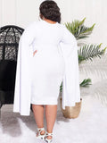 Evening Dress Chic and Elegant Plus Size