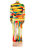 Tie Dye Top and Pants Set-PS