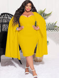 Evening Dress Chic and Elegant Plus Size