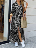 Casual Long Sleeve Maxi Dress