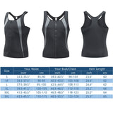 Men Compression Workout Tank Top Vest with Zipper