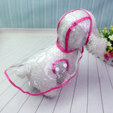 Waterproof Transparent Raincoats XS-XL Dog