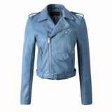 Faux Leather Bomber Motorcycle Jackets