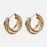 Ztech Metal Fringed Drop Earrings