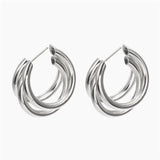 Ztech Metal Fringed Drop Earrings