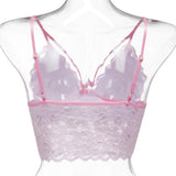 Wireless Lace Bra Push up