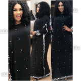 Long  Sleeve Dashiki Dress