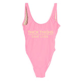 THICK THIGHS SAVE LIVES 1pc Swimsuit- 2XL