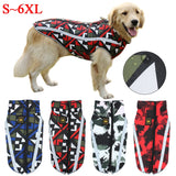 Large Breed Dog Waterproof Reflective Dog Coat