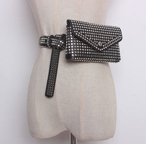 Rivets Waist Fanny Pack