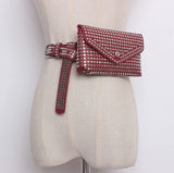 Rivets Waist Fanny Pack